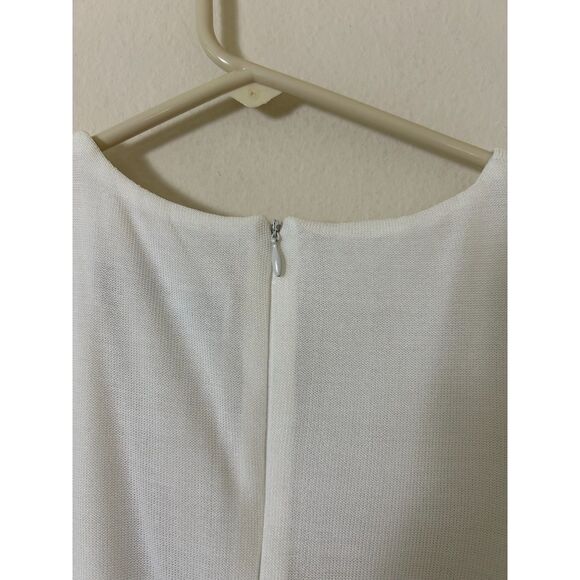 Misook Dress Women's M  Colorblock‎ Sleeveless Sheath Dress Tank knit blue green - Picture 5 of 11